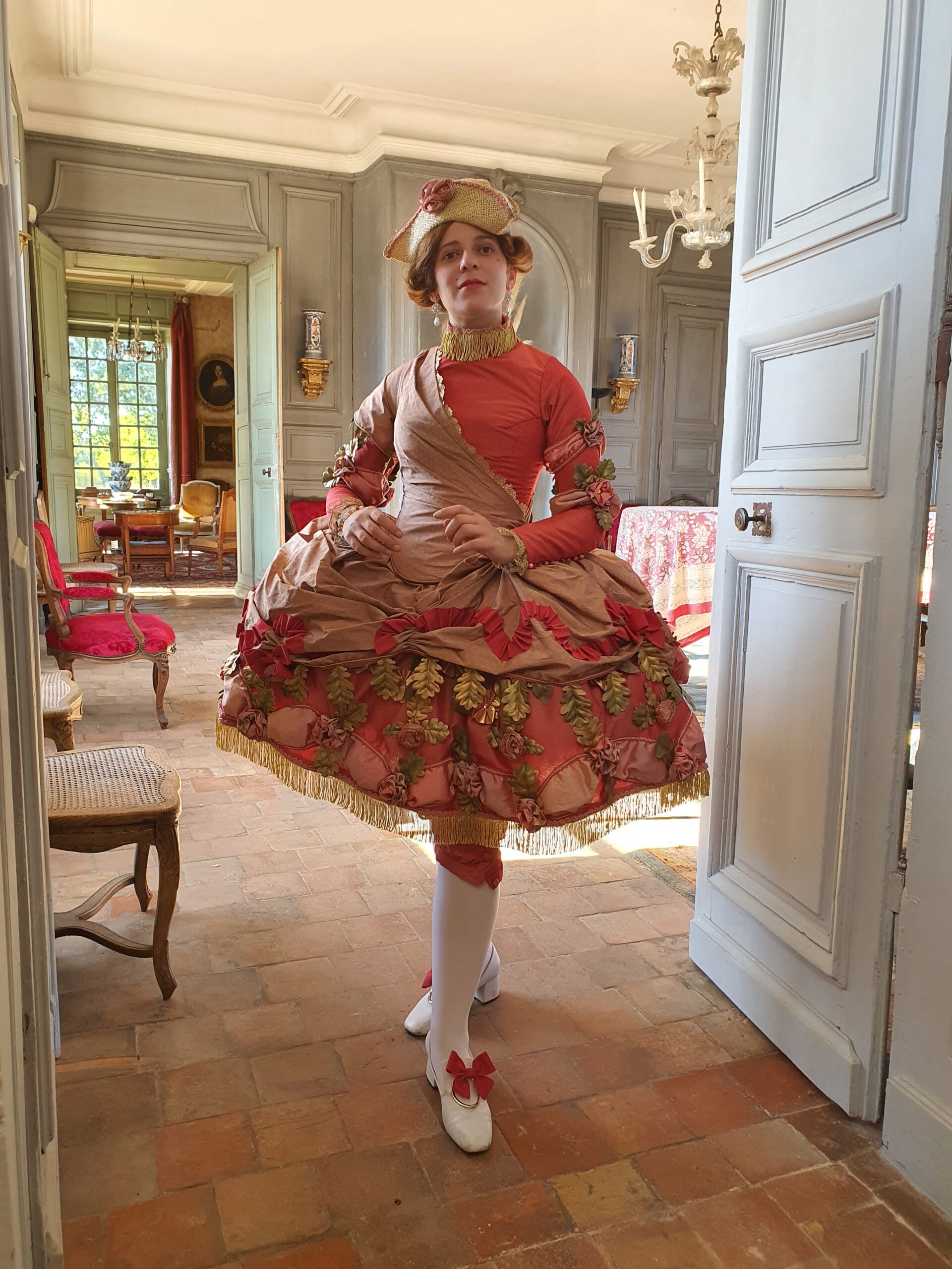 Reproduction Costume d'opéra d'après une maquette historique de Jean-Baptiste Martin