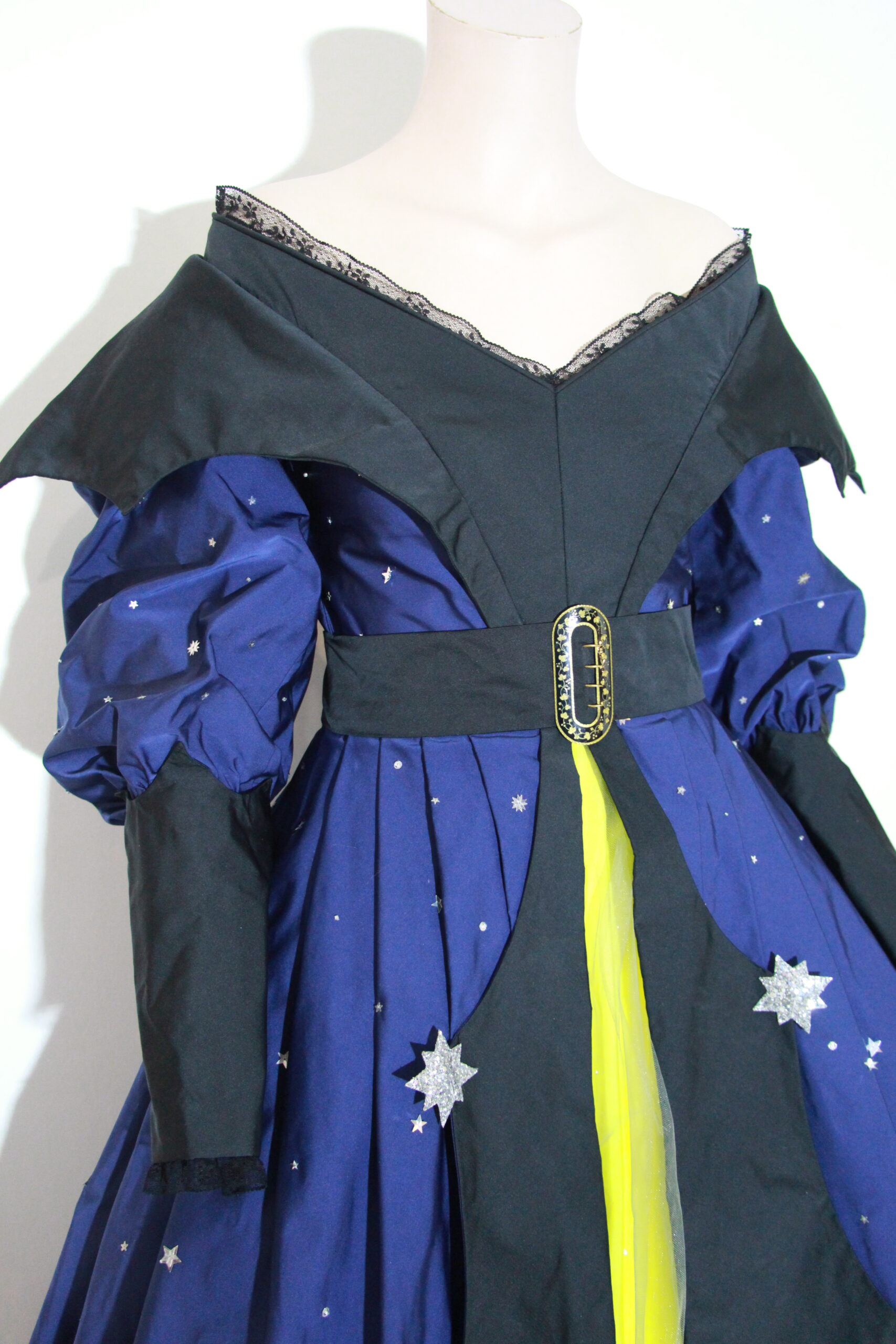 Robe nocturne d'inspiration 1840